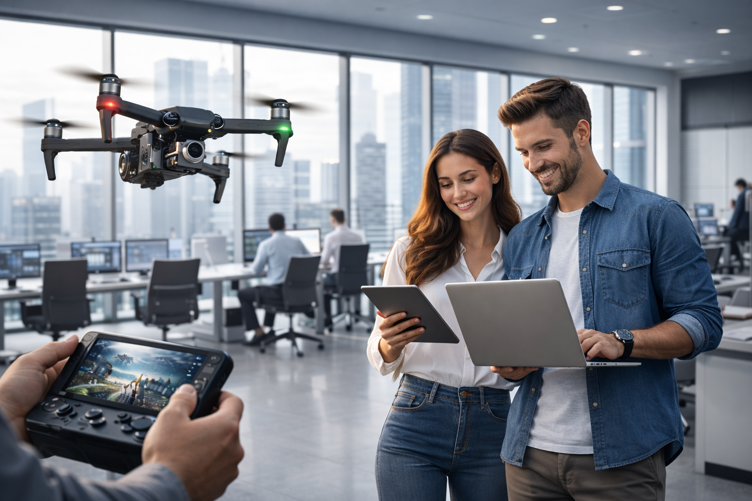 Curso Emprender con Drones (UAV), Inteligencia Artificial y Negocios Digitales