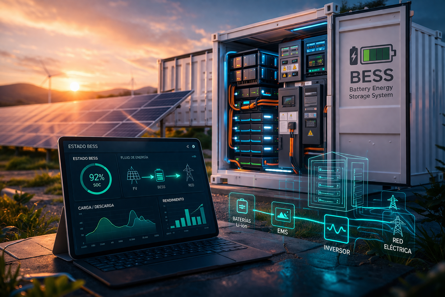 Curso Universitario en Energía Solar Fotovoltaica y Almacenamiento (BESS): Tecnología y Operación Curso Universitario en Energía Solar Fotovoltaica y Almacenamiento (BESS): Tecnología y Operación