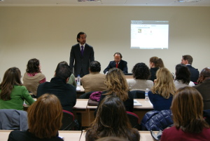 D. Carlos Rubén, Presidente del Grupo Golu en Conferencias Club UDIMA