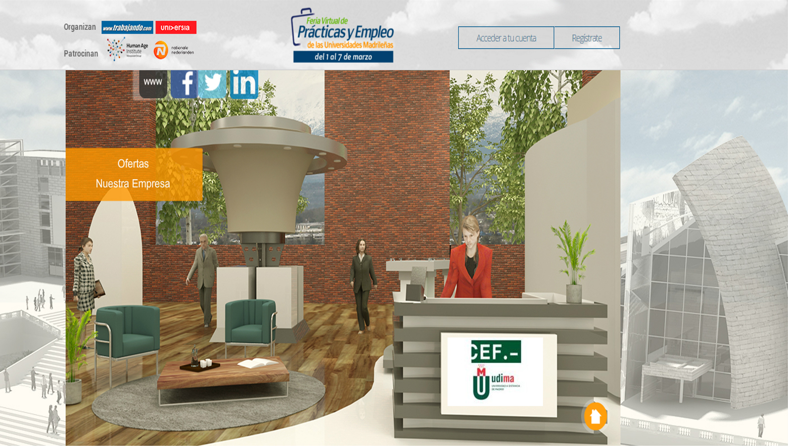 Feria Virtual de Prácticas y Empleo con Universia-Trabajando.com Feria Virtual de Prácticas y Empleo con Universia-Trabajando.com