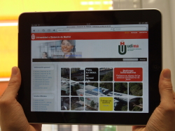 IPAD, en la página web de UDIMA