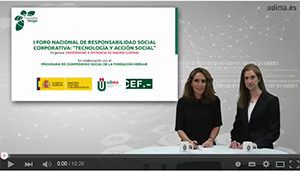Presentación I Foro Nacional de Responsabilidad Social Corporativa: Tecnología    y Acción Social