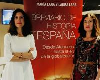 María y Laura Lara, durante la presentación 