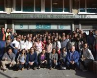 Imagen de archivo de estudiantes dominicanos en la sede del Grupo CEF.- UDIMA en Madrid