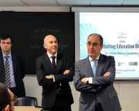 De izquierda a derecha de la imagen, Víctor Núñez, Joaquín Danvila y Roque de las Heras (Redacción: UDIMA Media)