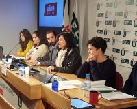 De izquierda a derecha en la imagen: Alejandra González, Mar de los Santos, Arturo de las Heras, Concha Burgos, Ana Rodrigo y Raúl Barrón.